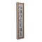 Contemporary Home Living 38" Vertical Grocery Rectangular Wall Sign